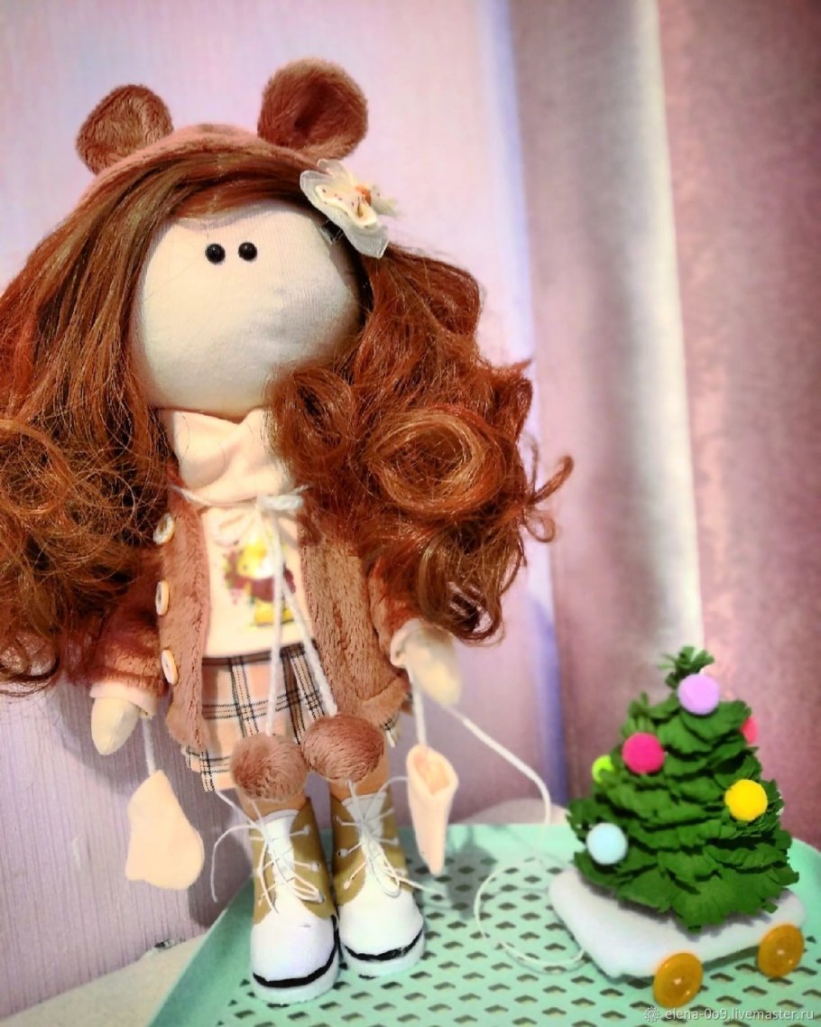 Елка девочка из фоамирана