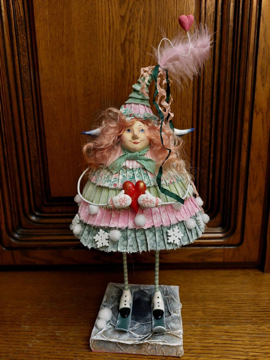 Интерьерная кукла Новогодняя