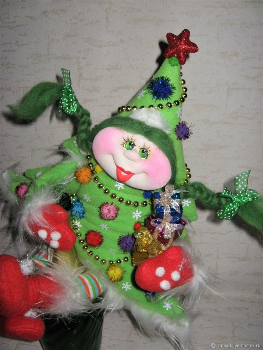 Ватные куклы Елены Коверзневой