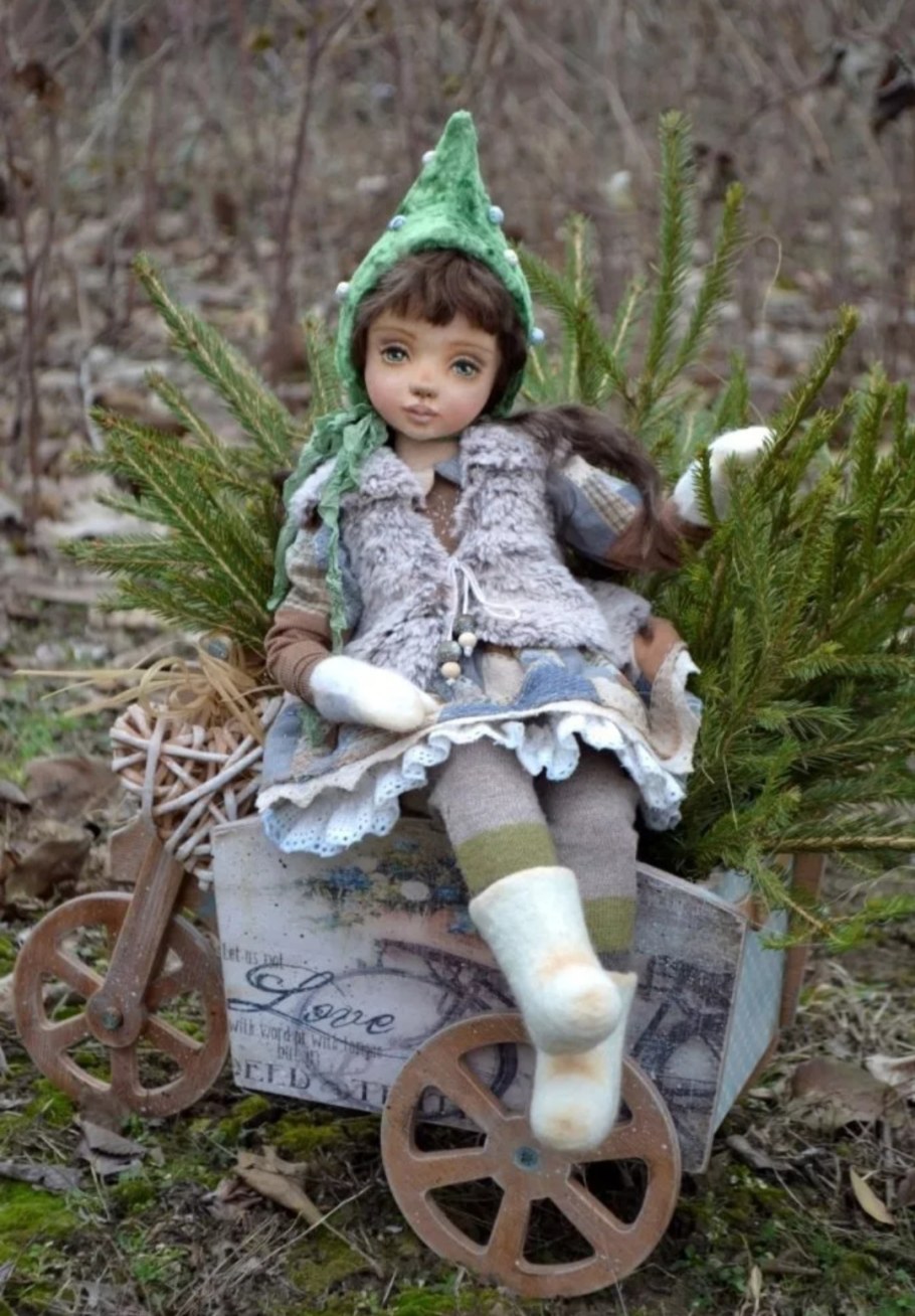 Куклы Коннэ новогодние