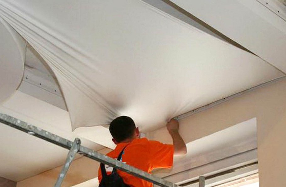 Натяжные поталкимонтаж