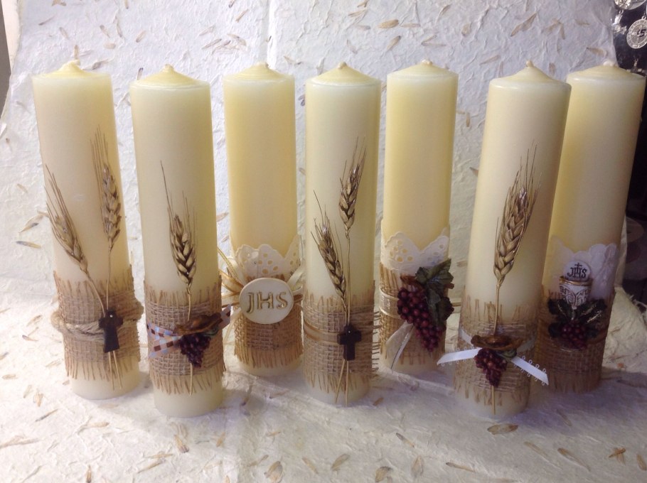 Декорированные свечи