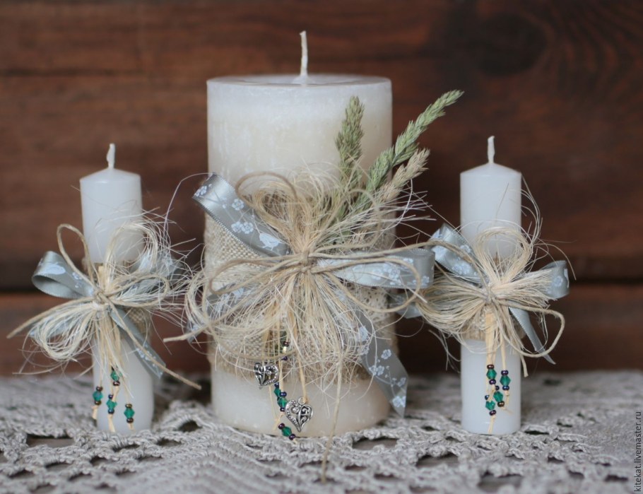 Интерьерные свечи