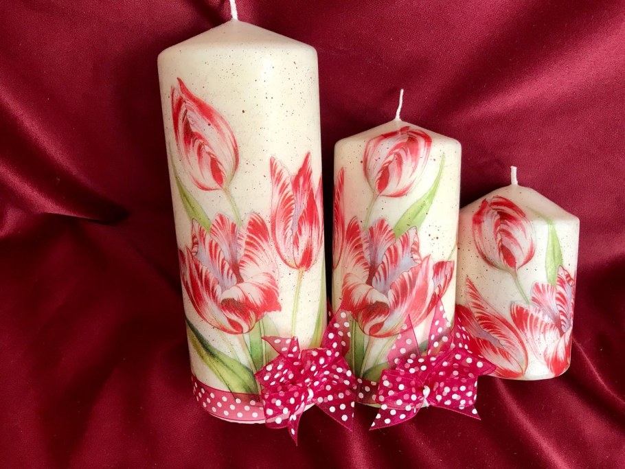 Подсвечник из ракушек