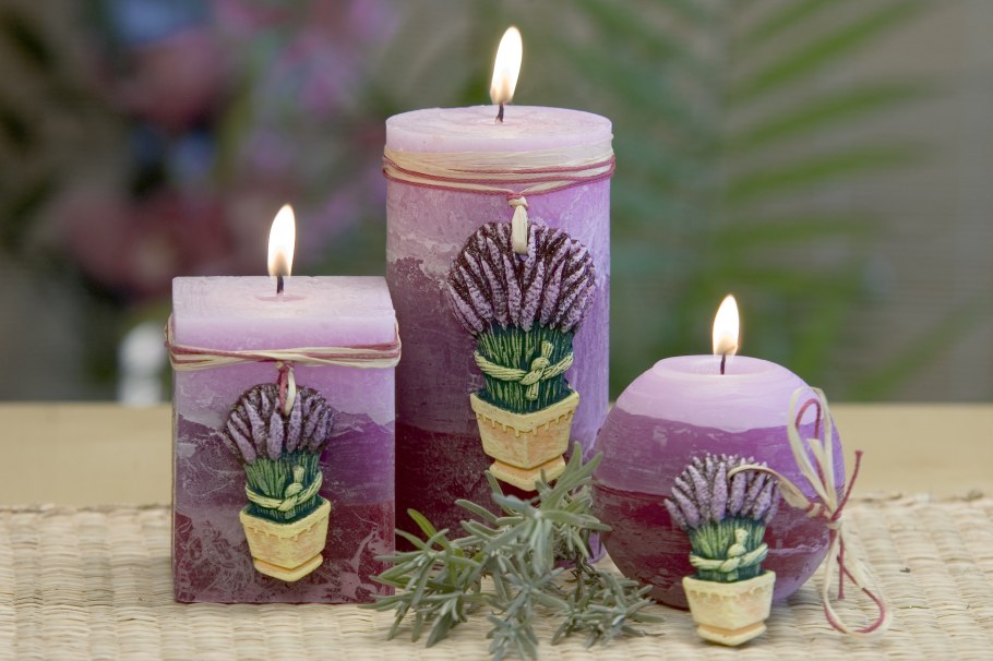 Свечи декоративные