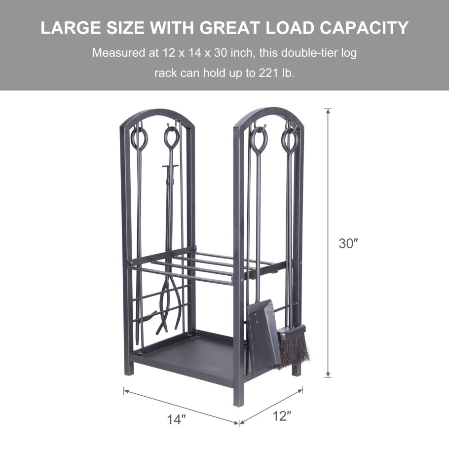 Подставка для дров из профильной трубы