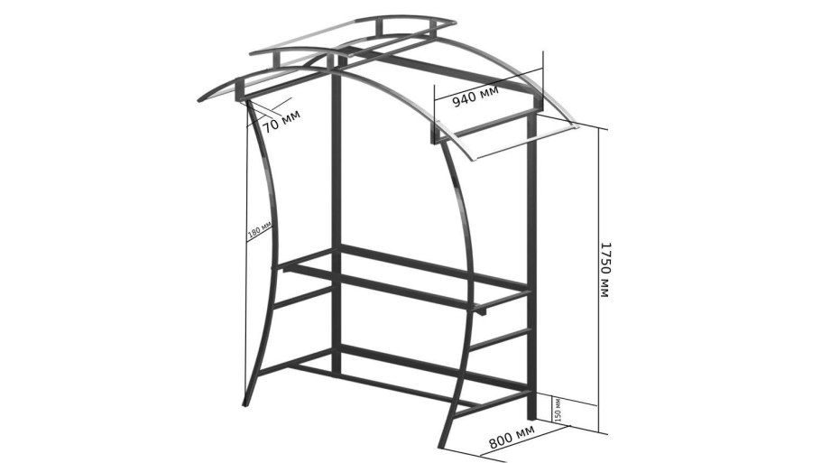 Стойка для дров