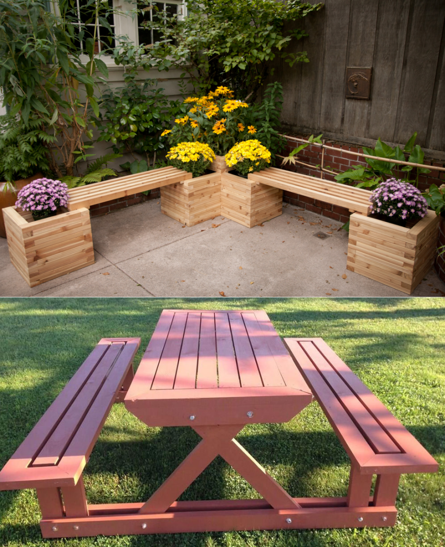 Уголок отдыха в саду