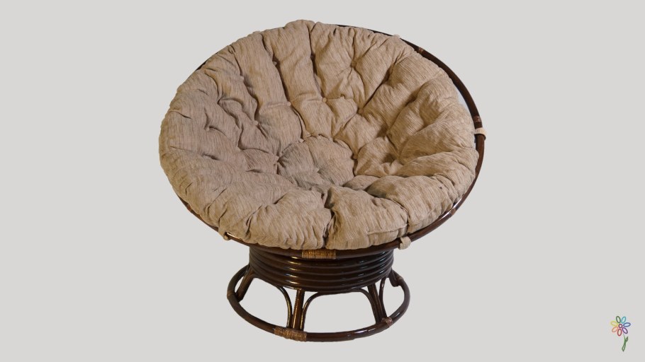 Кресло качалка Папасан Cognac