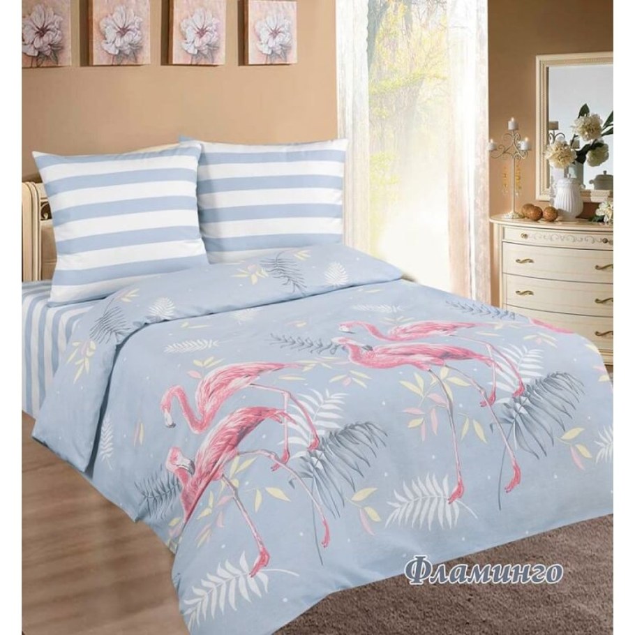 Сатин жаккард постельное Блюмарин