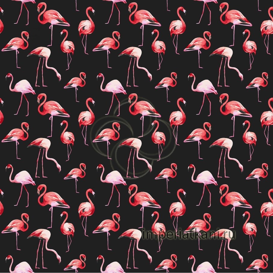 Фламинго из ткани