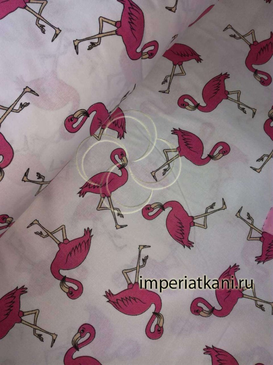 КПБ бязь "9462" "Фламинго"