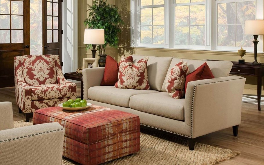 Диваны в интерьере гостиной