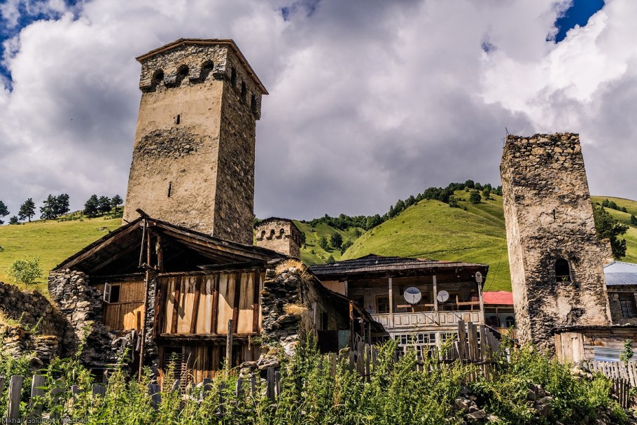 Сванские башни Грузия