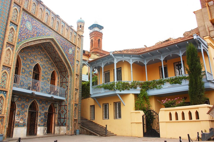 Грузия Тбилиси архитектура