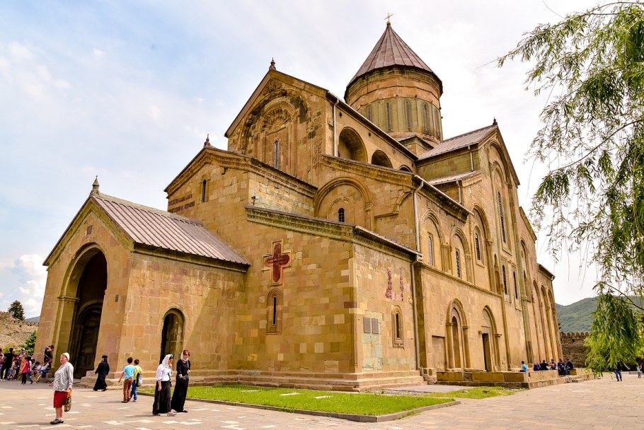 Светицховели монастырь в Мцхете в Грузии