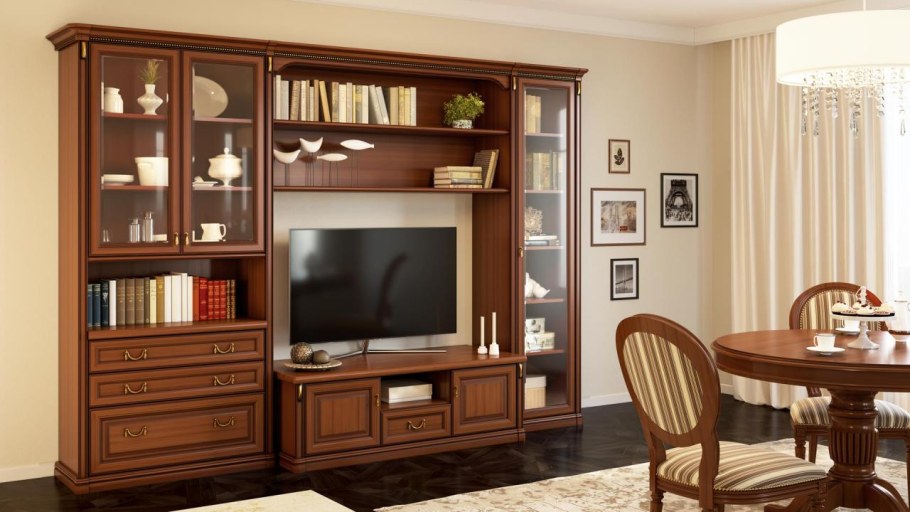 Гостиная Джоконда орех Миассмебель