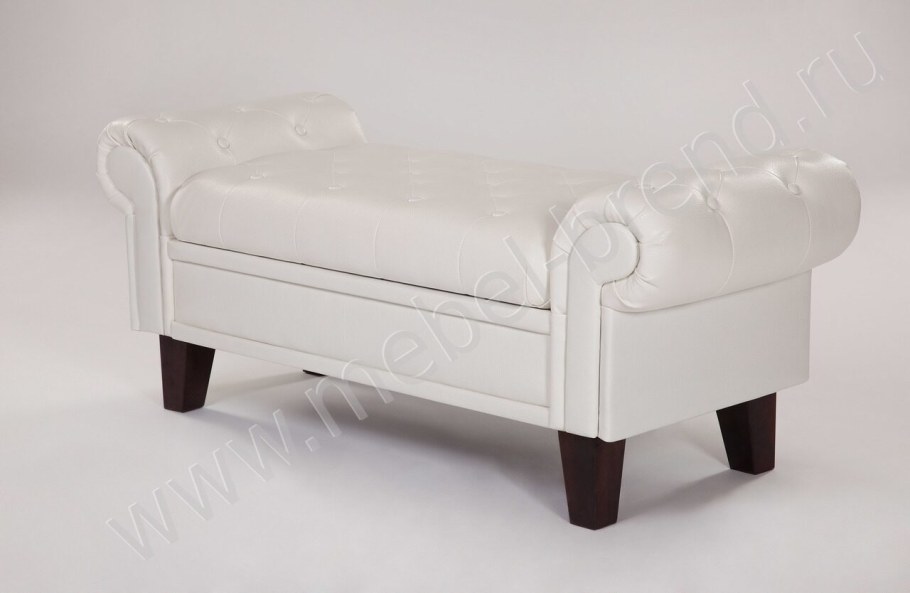 Банкетка - пуфик BN-007(бел)