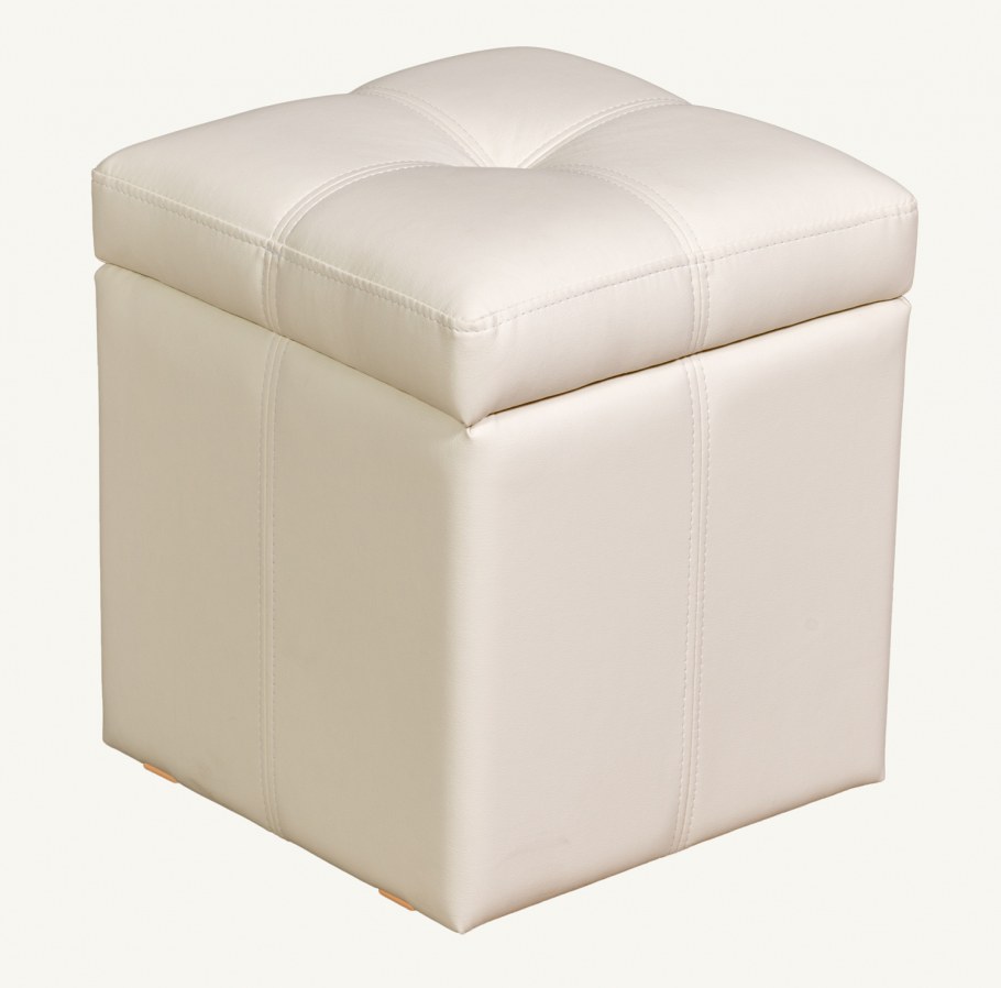 Банкетка Сильвия экокожа молочный