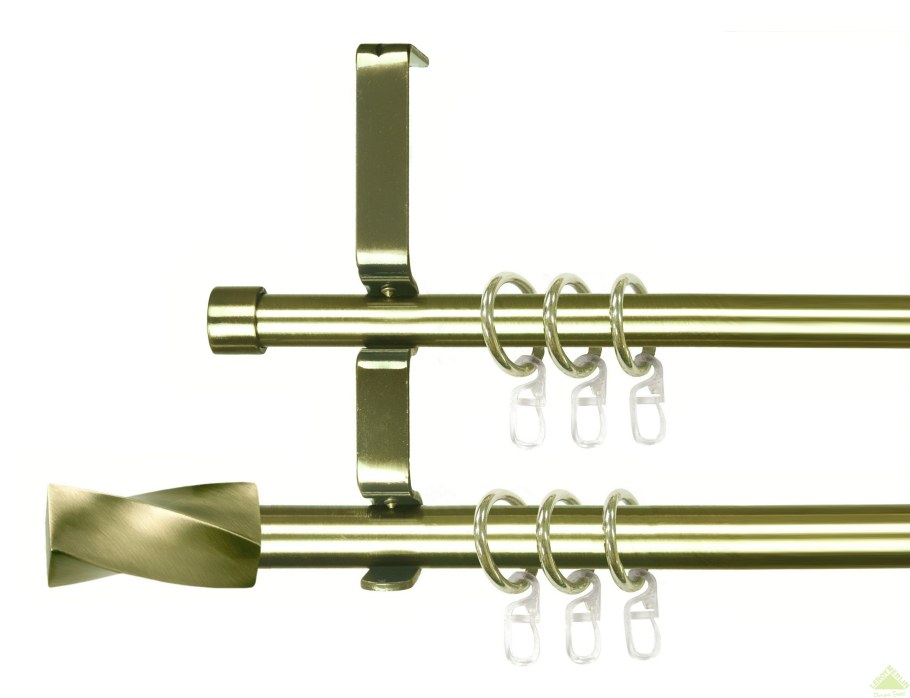 Профильный карниз для штор DS Forest белый