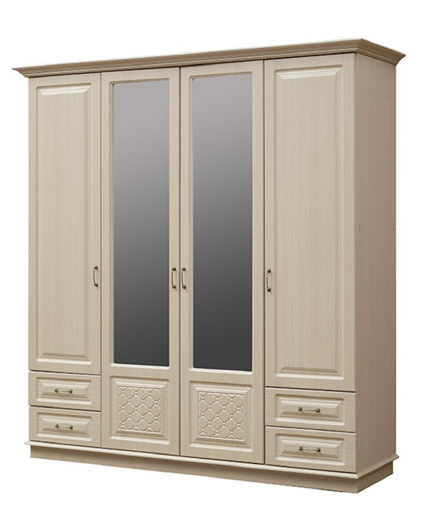 Шкаф Лаура 4-х створчатый