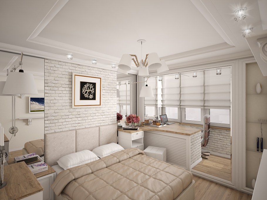 Интерьер двухкомнатной хрущевки 42 кв