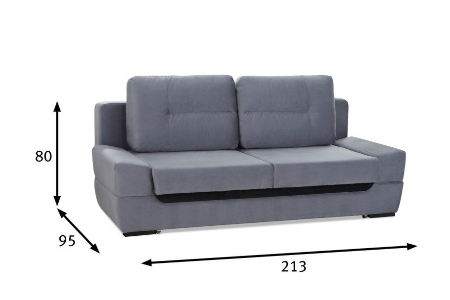 Диван Boss велюр Monolit Санд