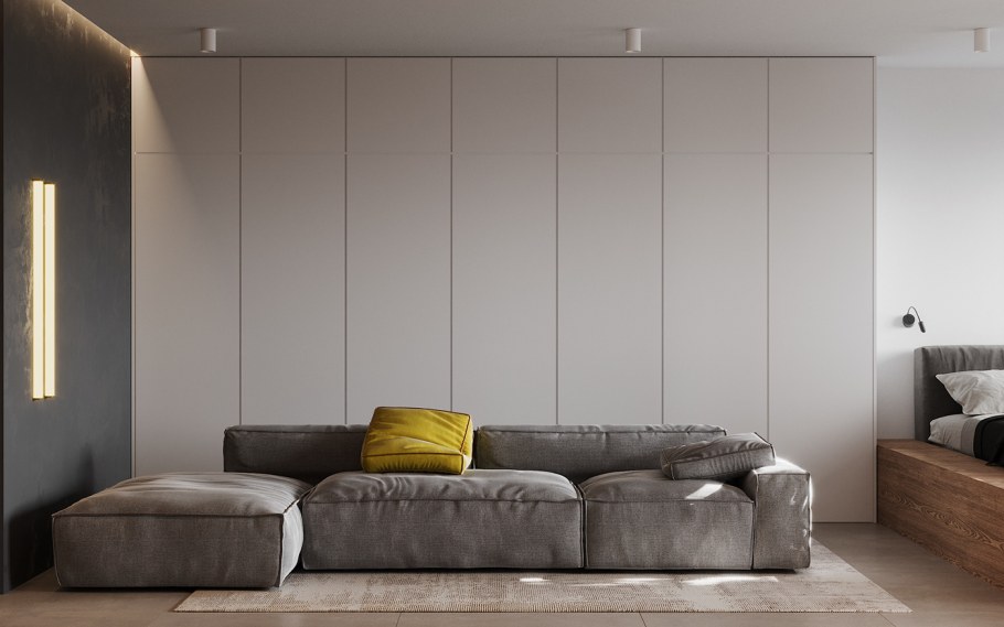 Интерьер гостиной в современном стиле