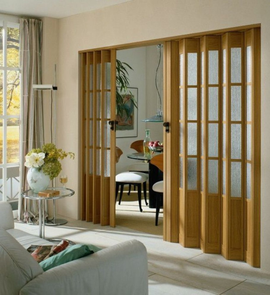 Сдвижные перегородки межкомнатные гармошка