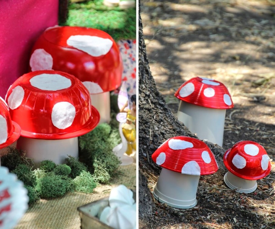 Украшения для сада из березовых поленьев