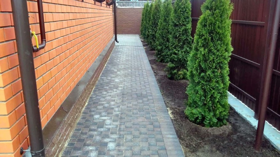 Дорожки вокруг дома