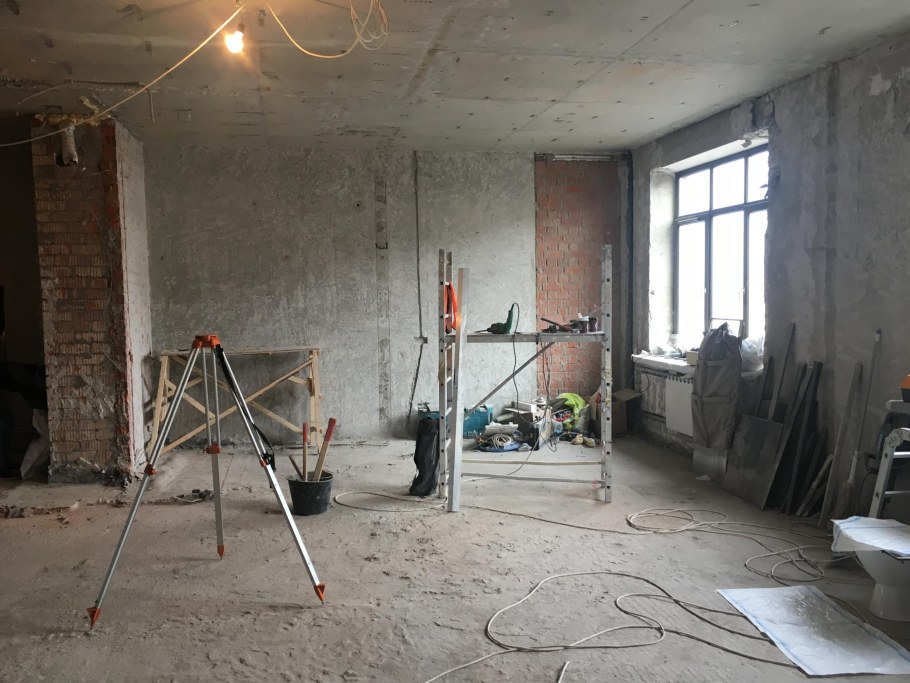 Демонтаж комнаты