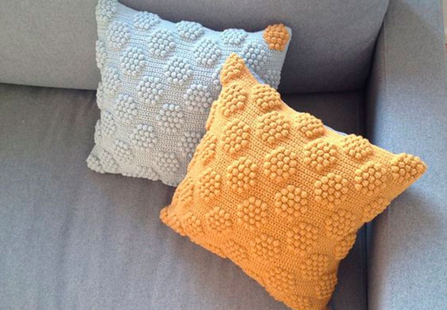 Подушка крючком