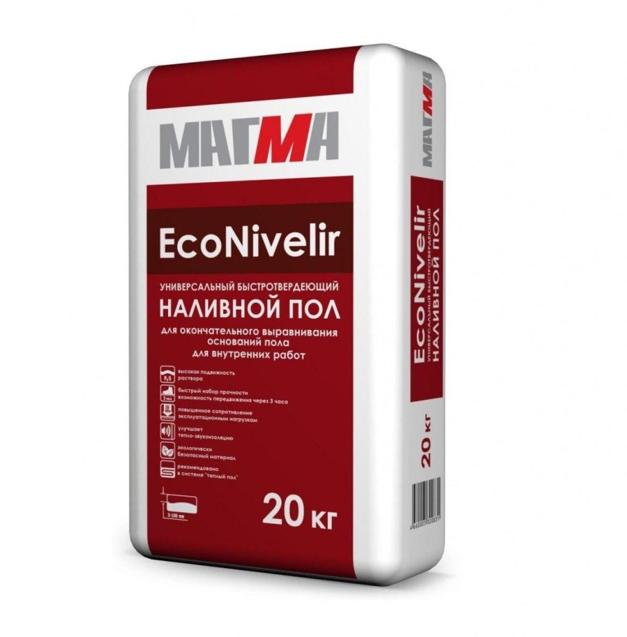 Наливной пол Старатели тонкий (5-30мм) 25кг