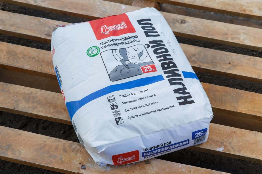 Наливной пол Старатели быстротвердеющий 25