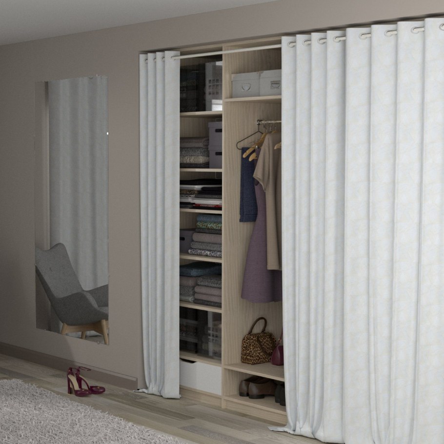 Шторы на дверь вместо двери