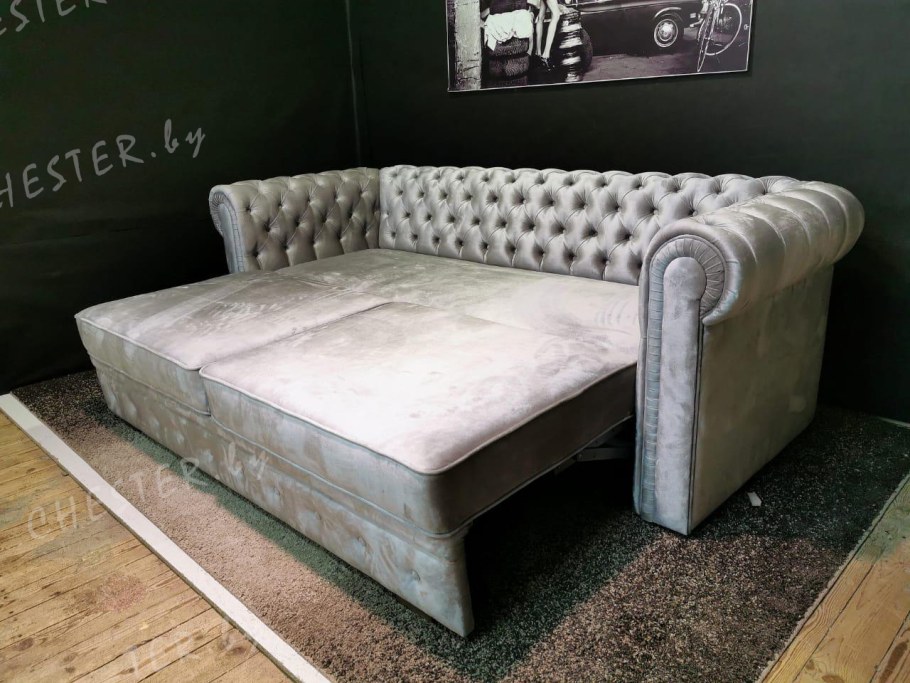 Кресло Честер с каретной стяжкой