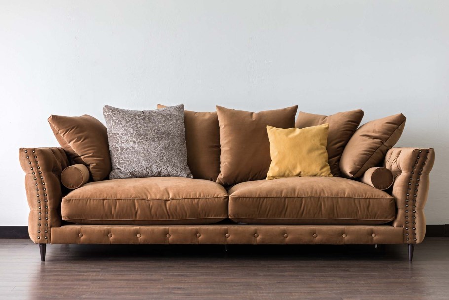 Диван Честер раскладной велюр