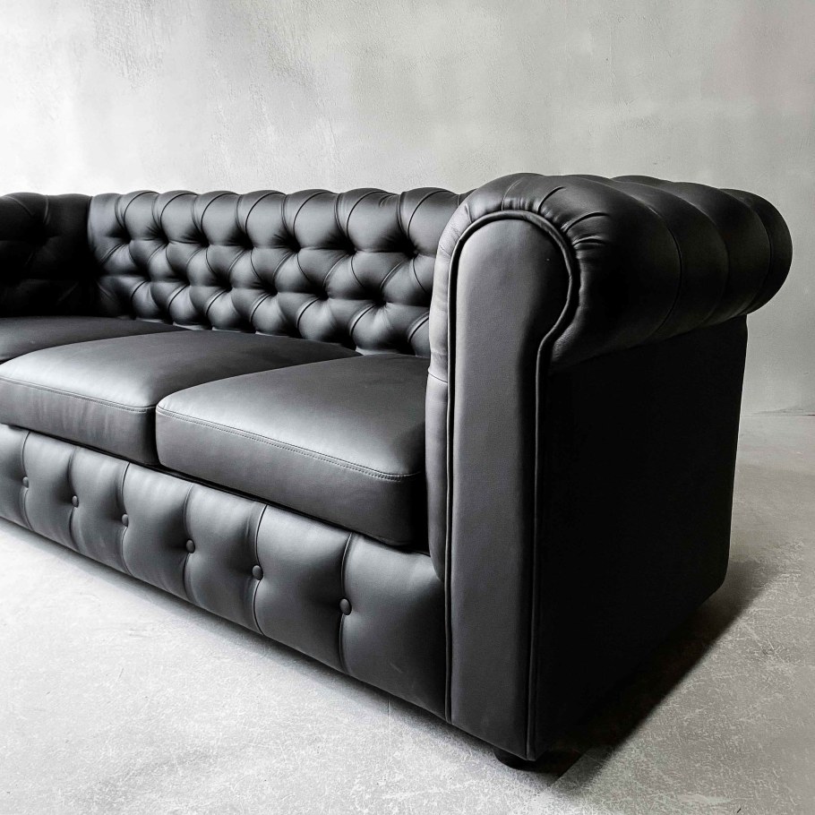 Диван каретная стяжка Soprano Lazur