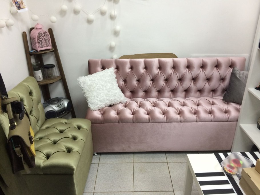 Диван Честер с каретной стяжкой