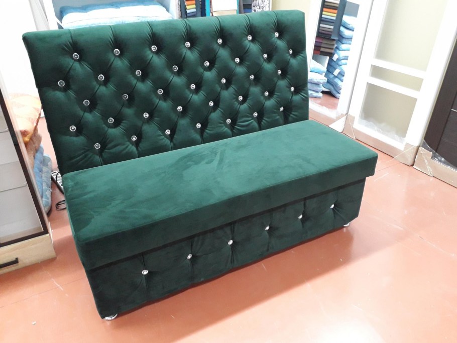 Диван Лотос с каретной стяжкой 1000х700х1000мм