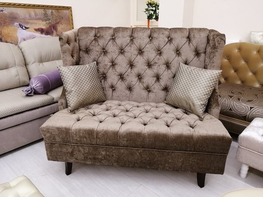 Диван Честер с пиковкой