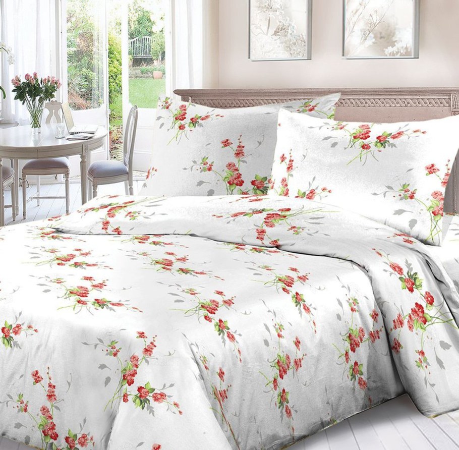 Постельное бельё Иваново поплин евро Миланика