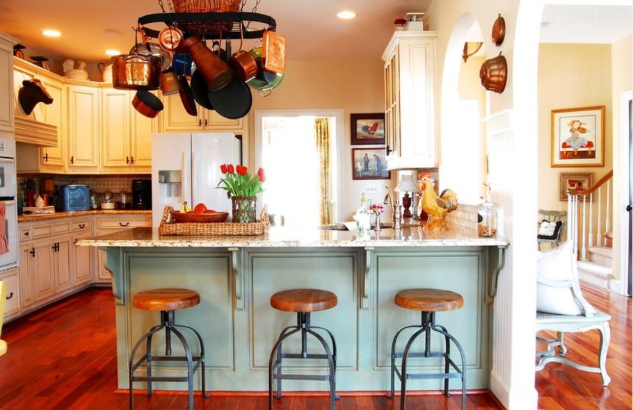 Интерьер с барной стойкой