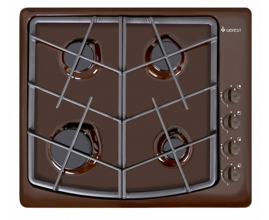 Варочная панель газовая и духовой шкаф электрический Гефест