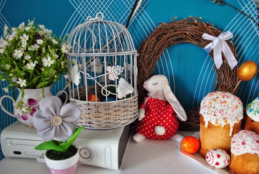 Пасхальный декор интерьера