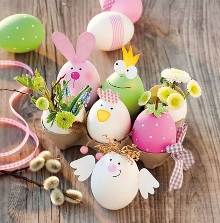 Пасхальный декор интерьера