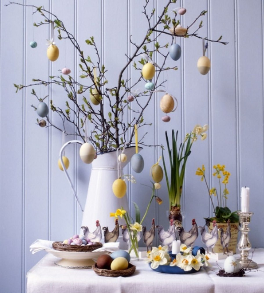 Украшение интерьера к Пасхе