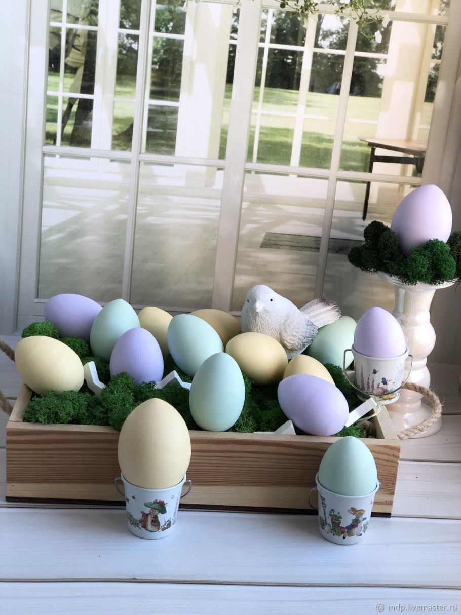 Декупаж яйца на Пасху