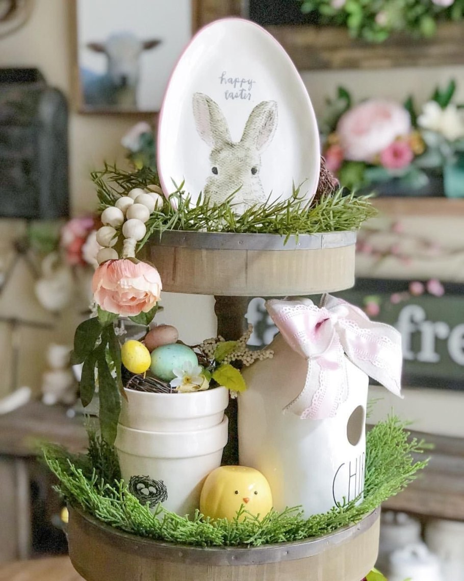 Украшение стола на Пасху